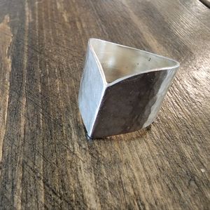 Silpada chevron ring size 11